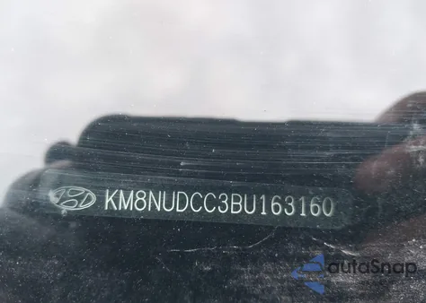 2011 Hyundai Veracruz Limited from USA, damaged, VIN KM8NUDCC3BU163160